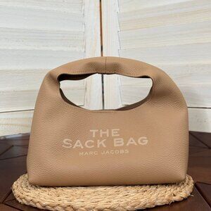 Womens MARC JACOBS Logo Magnetic Closure Leather  Mini Bag